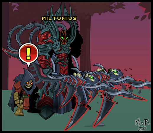 AQW] Finally Getting the DragonBlade of Nulgath(as a member) 
